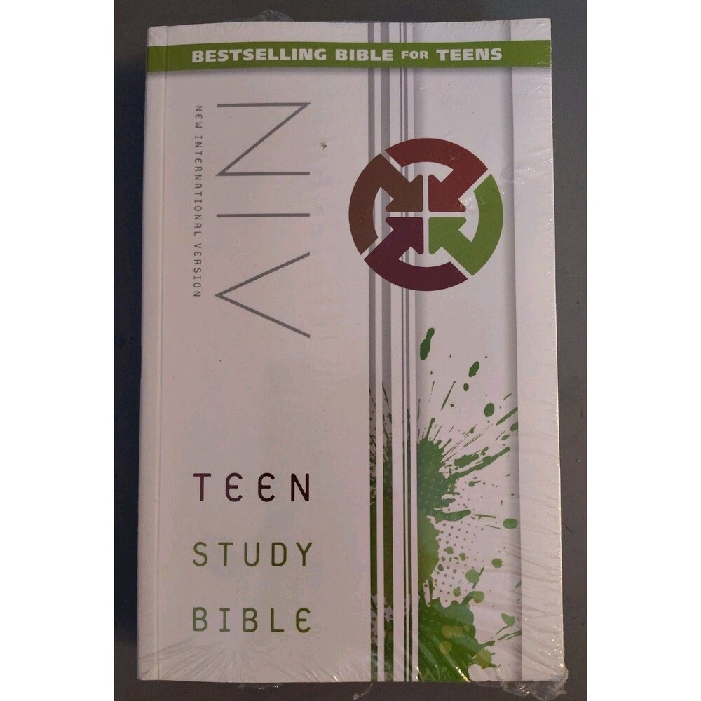 NIV Teen Study Bible : SEALED - New International Version Paperback